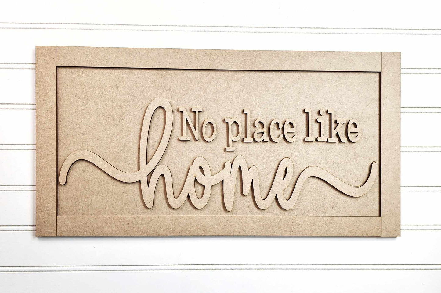 No Place Like Home DIY Wood Blanks Kit