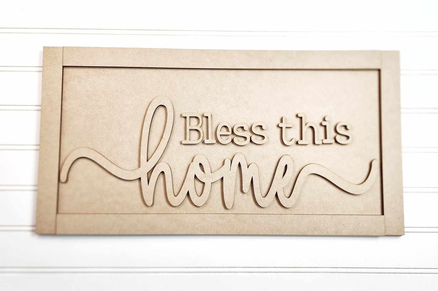Bless this Home DIY Wood Blanks Kit