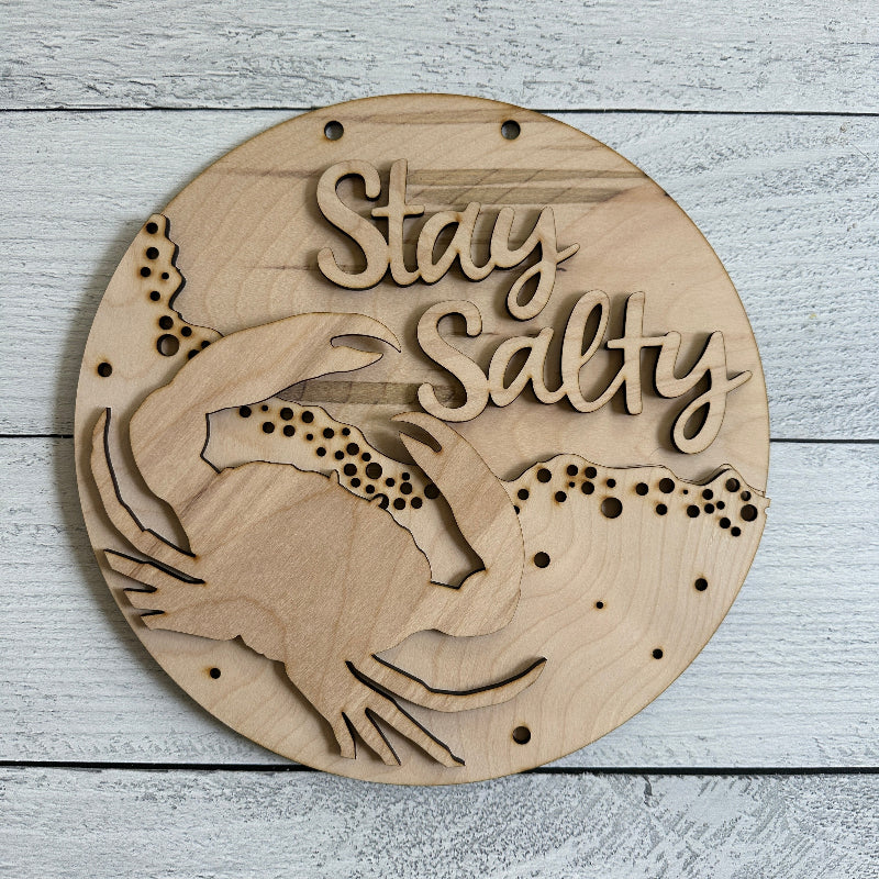 Stay Salty Door Hanger Craft Kit
